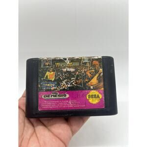 WWF Super WrestleMania - Sega Genesis - Tested & Working
